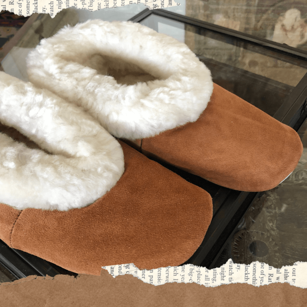 Sneakers Annie - Pantuflas De Piel De Oveja Para Mujer, 100% Piel De Oveja Real, Cómodas, Suaves Y Cálidas, Esponjosas, Asfalto Antiguo, 39.5 EU Shepherd Of Sweden